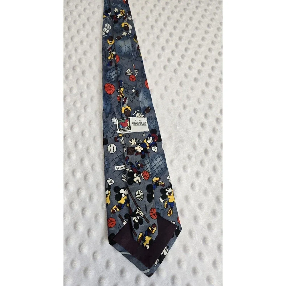 Balancine Inc Mickey Mouse Tie Sports Basketball Necktie Disney Volleyball Goal